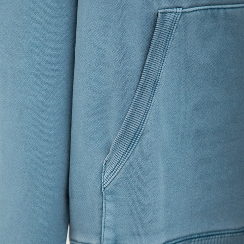 Carhartt WIP Hooded Taos Sweat Vancouver Blue Garment Dyed I032923.1Y1.XX.03 Degli Uberti